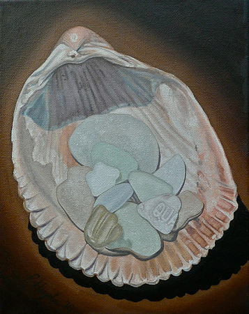 "White", oil on canvas, 8 x 10", 2010