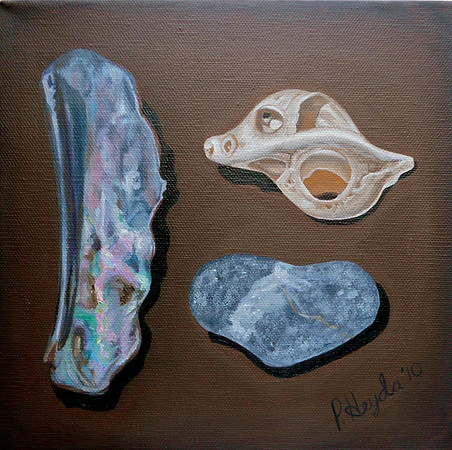 "Assortment", oil on canvas, 8 x 8", 2010