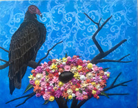 "May Queen", 16 x 20", acrylic on canvas, 2020